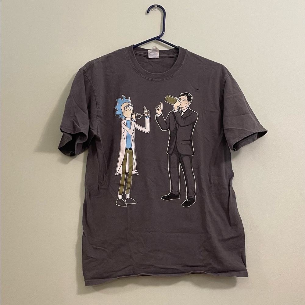 Rick and Morty Drinking Tee
